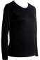 Preview: Damen T-Shirt, Shirt, Langarm, RH, 100% Seide, Interlock,  Schwarz, XL, 46/48